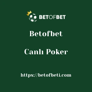 Betofbet Canlı Poker
