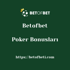 Betofbet Poker Bonusları